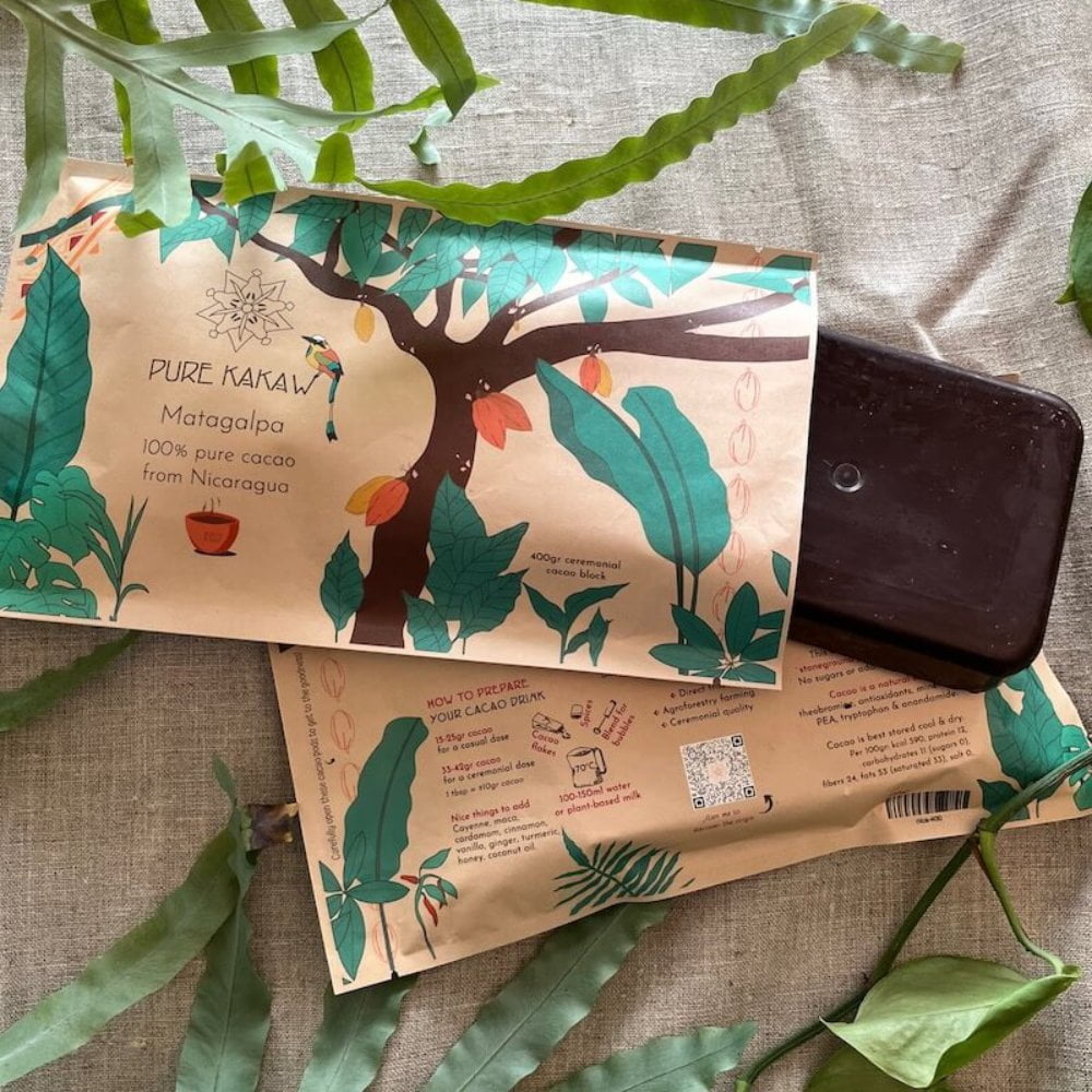 100 percent puur cacaoblock