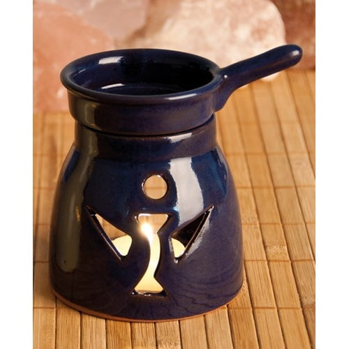 Aromalamp engel donkerblauw