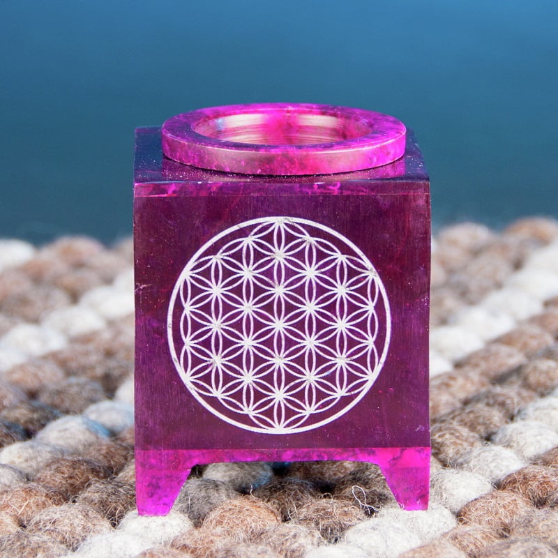 Aromalamp flower of life violet
