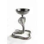 Cobra wierookbrander messing gegraveerd