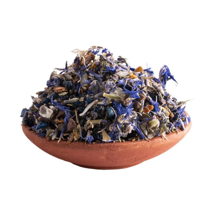 Derde oog Chakra kruiden en houtsoorten