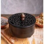 Devi wierookbrander met deksel