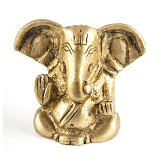 Ganesha messing 4 cm