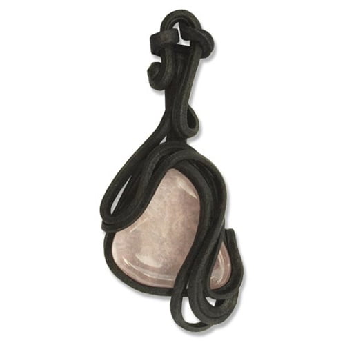Hanger met rozenkwarts