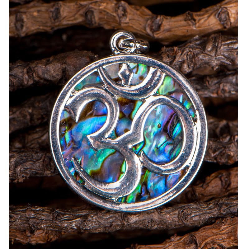 Hanger ohm met paua schelp