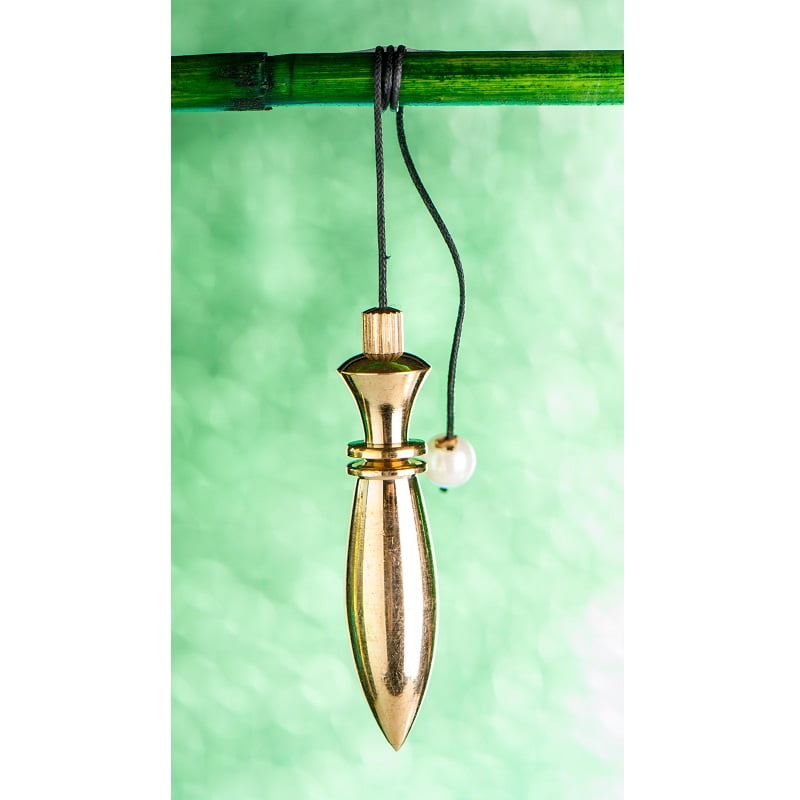 Karnak pendel messing verguld 63 mm