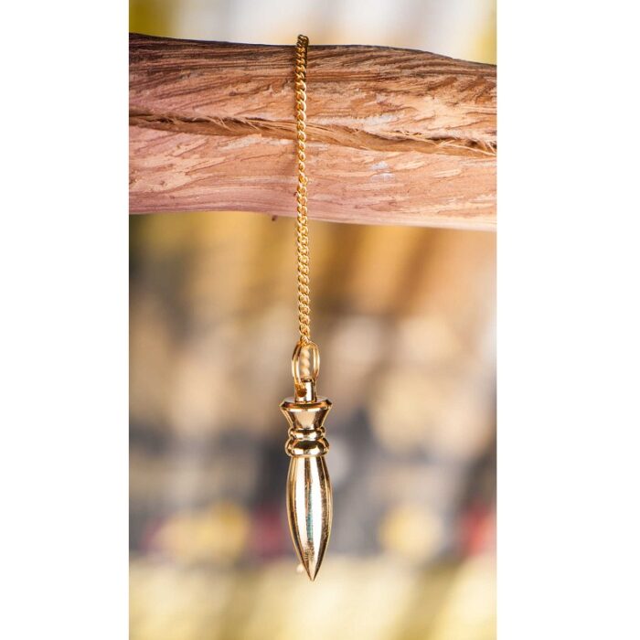 Karnakpendel messing verguld 2 Karnakpendel messing verguld