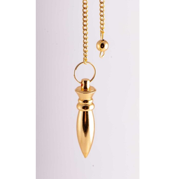 Karnakpendel messing verguld Karnakpendel messing verguld