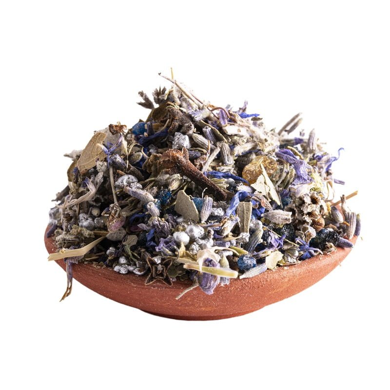 Keel Chakra kruiden en houtsoorten