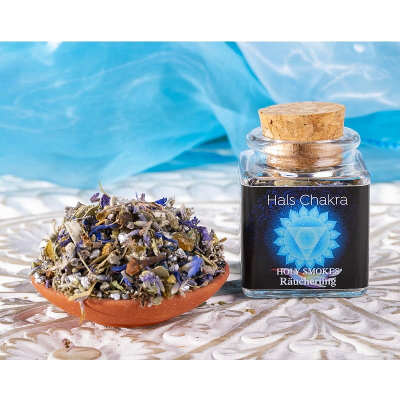 Keel Chakra kruiden en houtsoorten