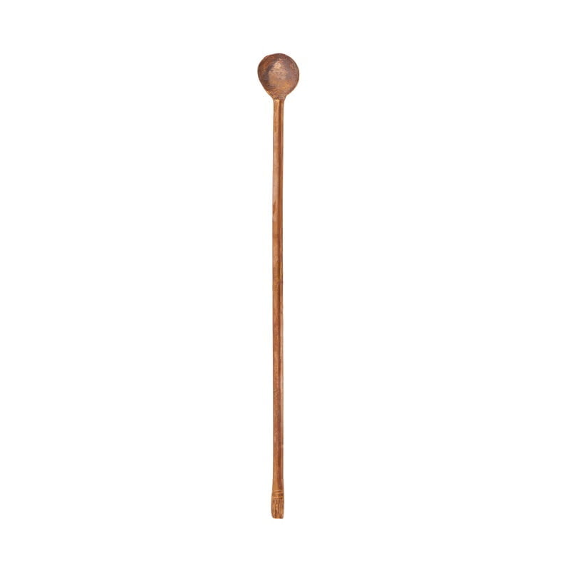 Koperen wierook lepel klein