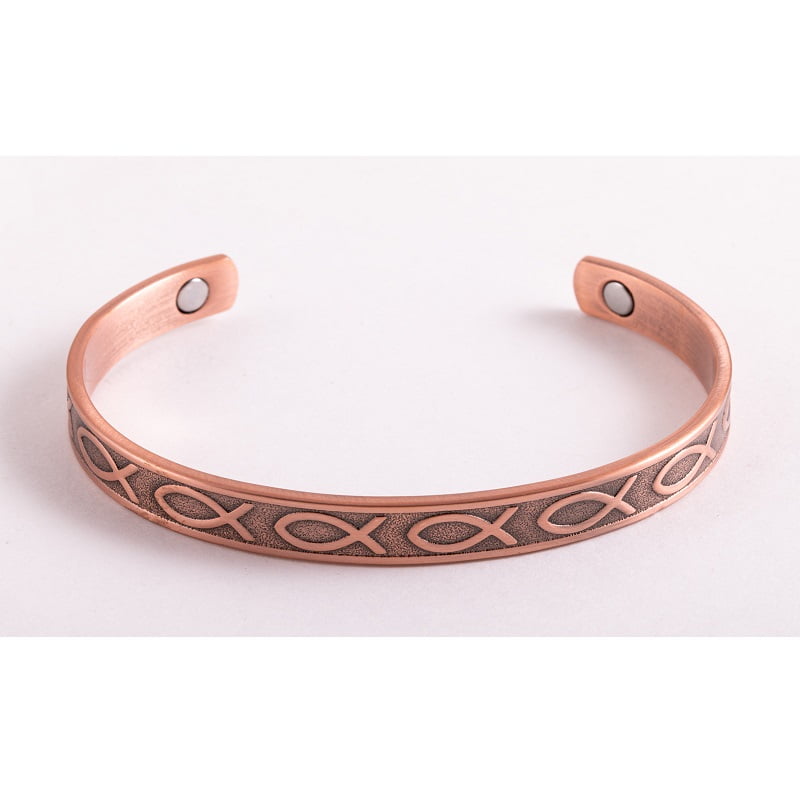Magneet armband Faith koper