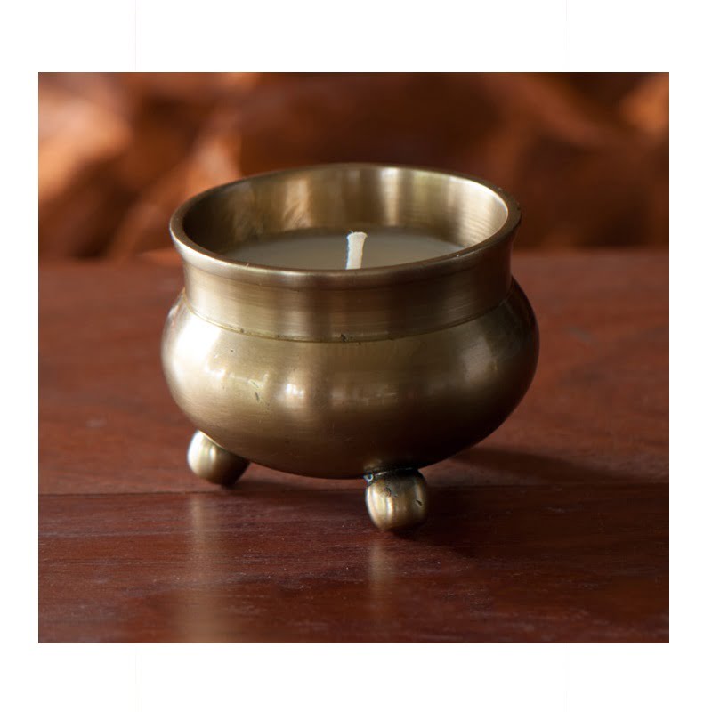 Mari sojakaars in messing wierookbrander