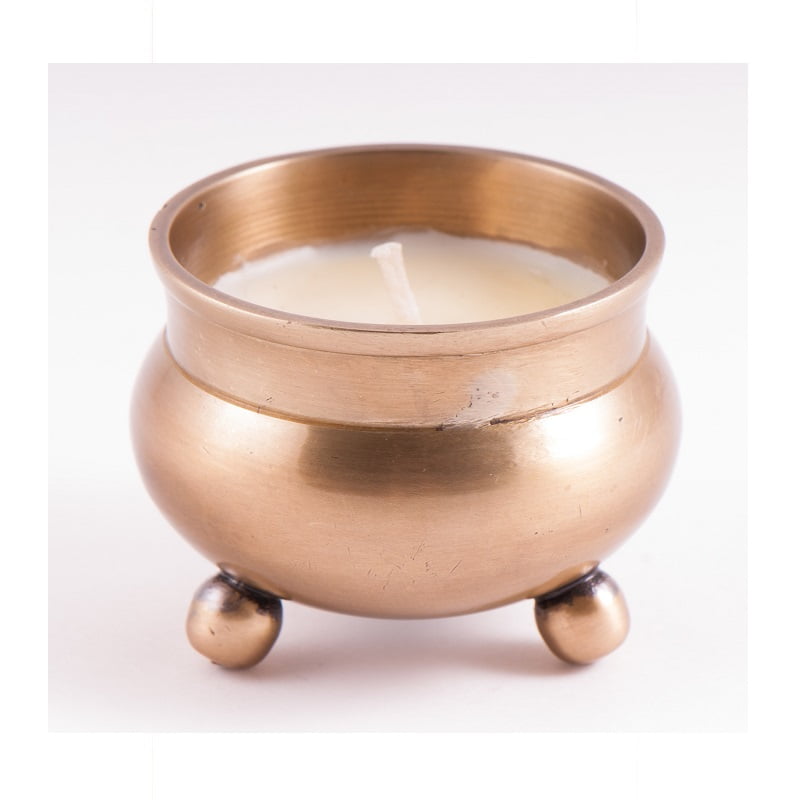 Mari sojakaars in messing wierookbrander