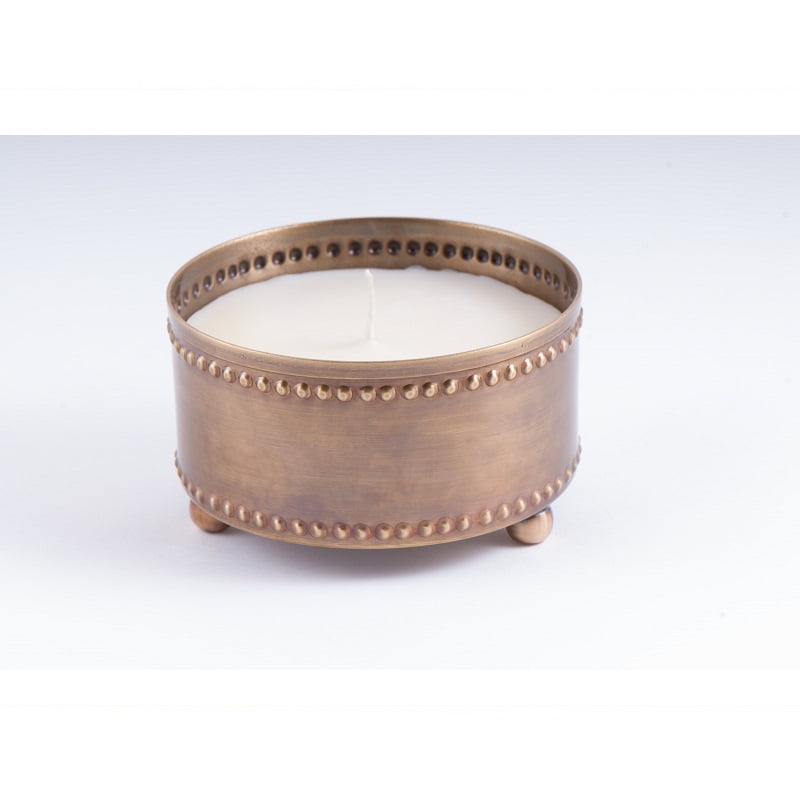 Mio sojakaars in messing wierookbrander