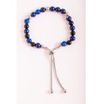 Negatieve ionen armband met lapis lazuli