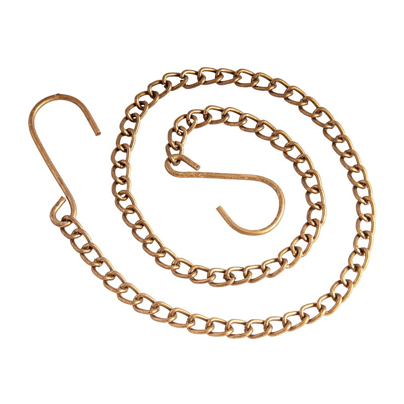 Oriëntaalse lantaarn ketting antiek messing