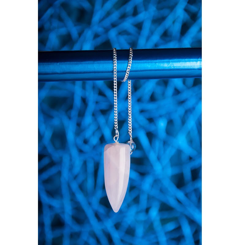 Pendel pegel rozenkwarts