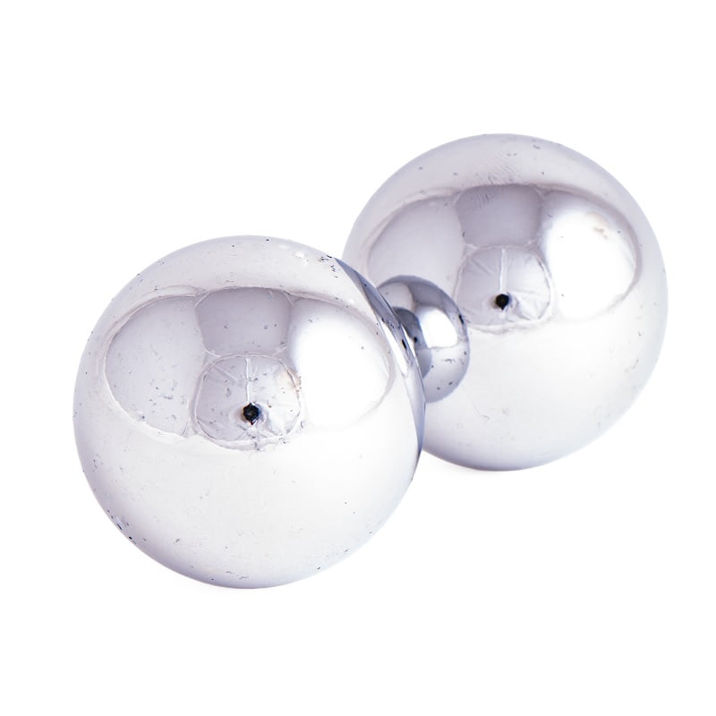Qi Gong ballen zilverkleur