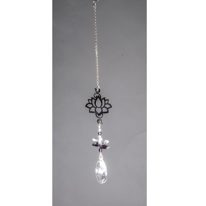 Raamhanger suncatcher lotus
