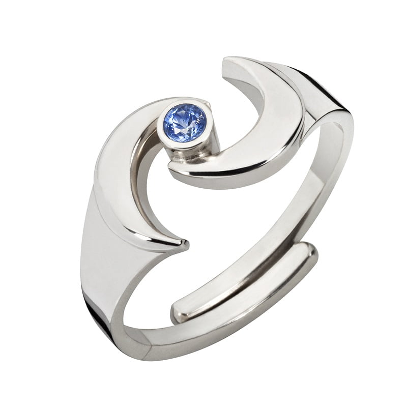 Ring Gaia blauw