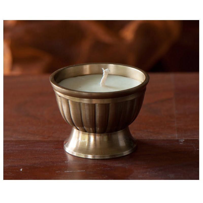 Sari sojakaars in messing wierookbrander