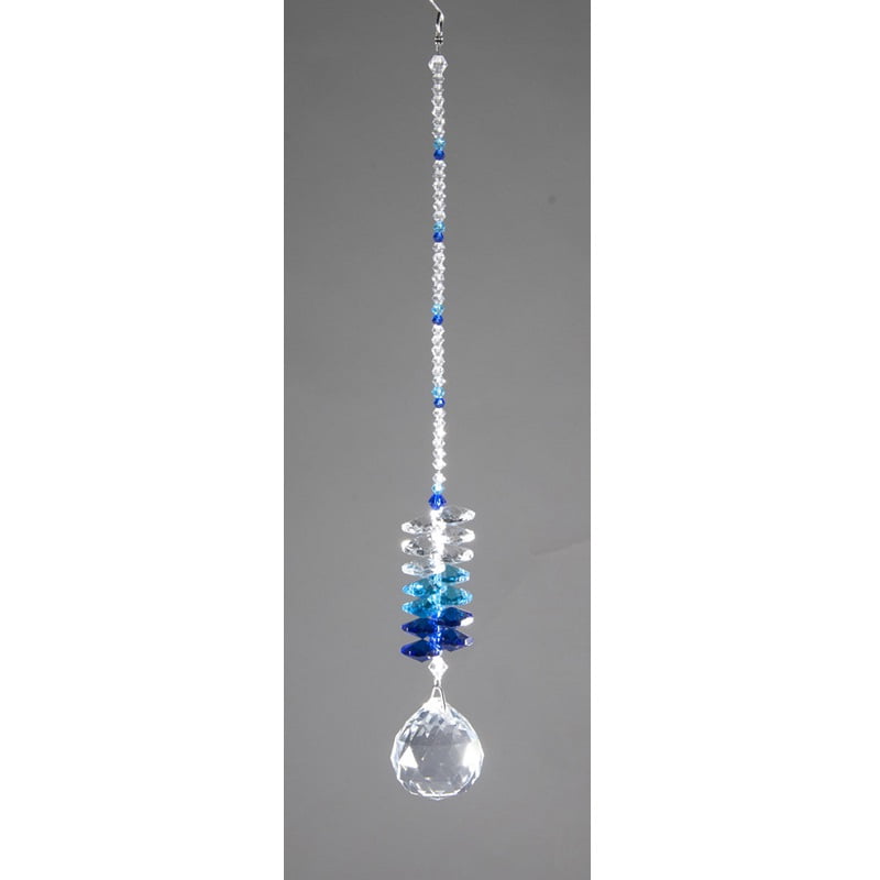 Universum kristal blauw