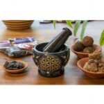 Vijzel Levensbloem zwart goud