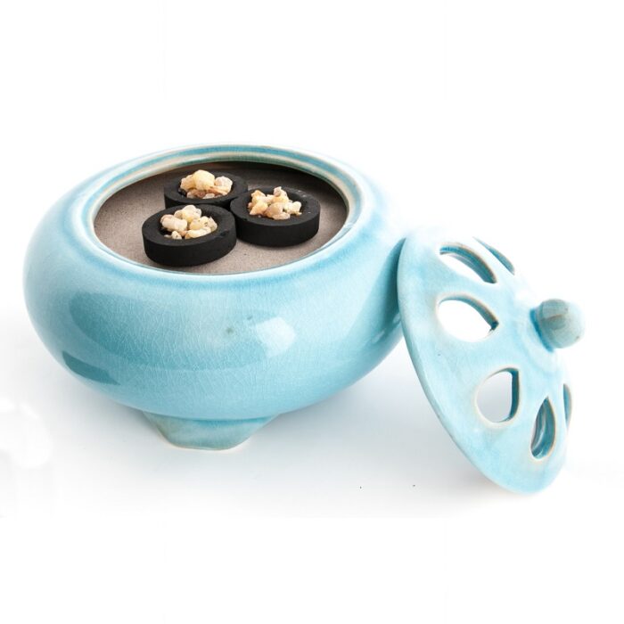 Wierookbrander craquelé Indira