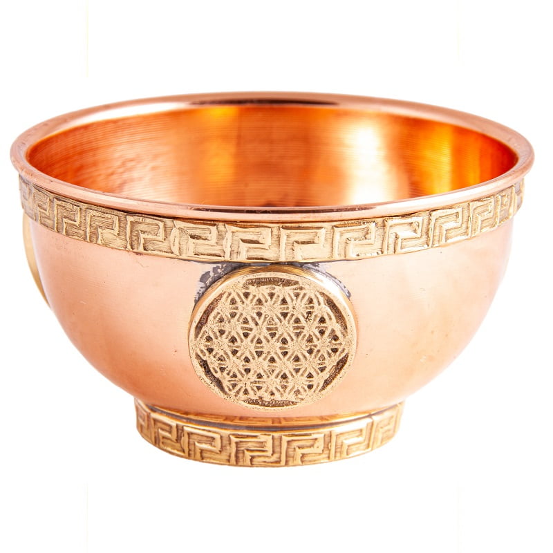 Wierookbrander levensbloem schaal