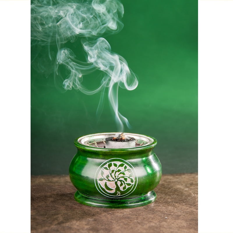 Wierookbrander met netje Yggdrasil