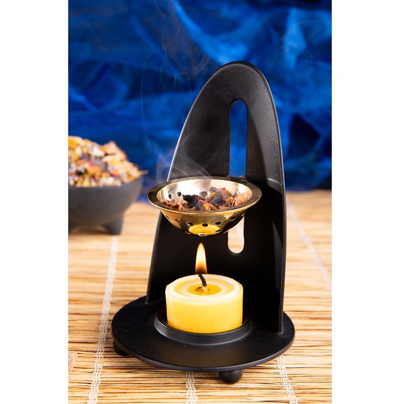 Wierookbrander met zeef Lunara