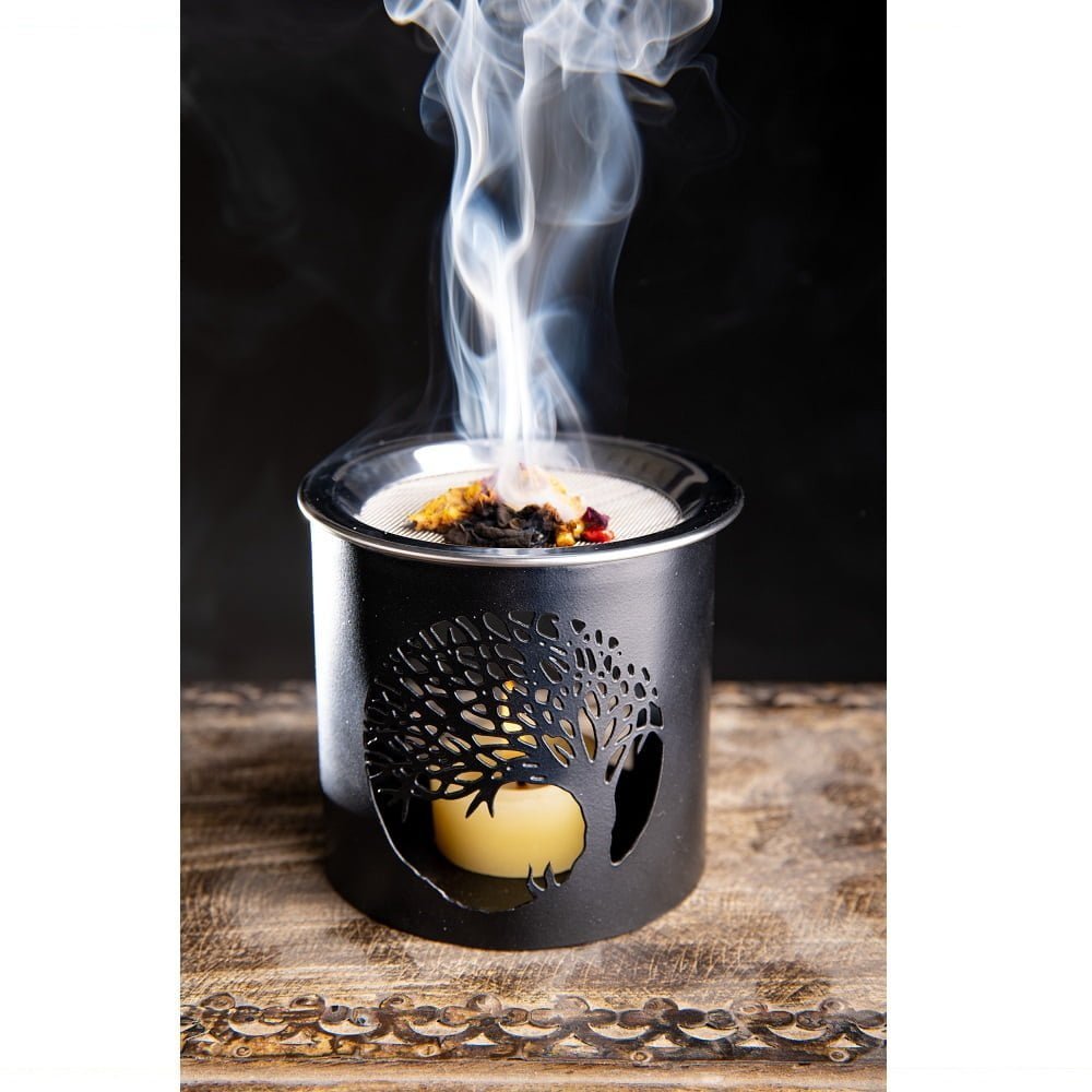 Wierookbrander met zeef Levensboom