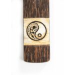 Wierookhouder bootje yin yang