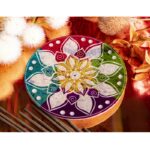 Wierookhouder speksteen kleurrijke Mandala