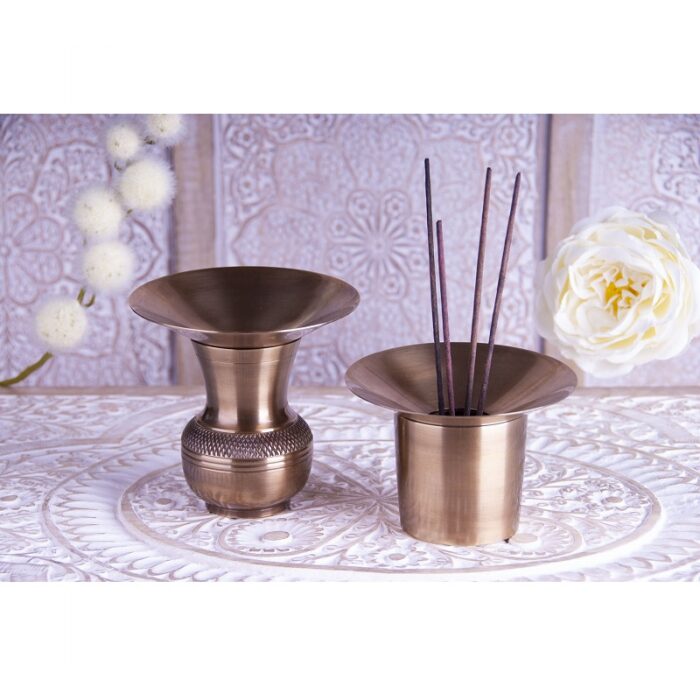 Wierookstaafjeshouders messing