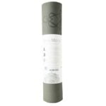 Yoga mat ecofriendly donkergroen met levensboom