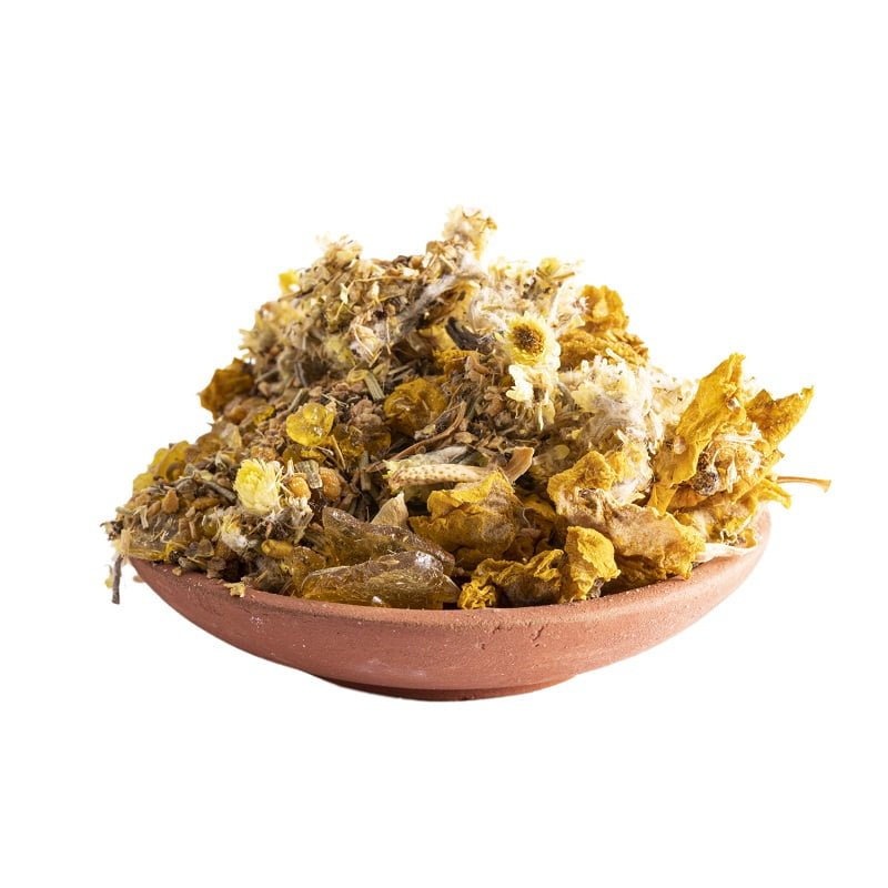 Zonnevlecht Chakra kruiden en houtsoorten