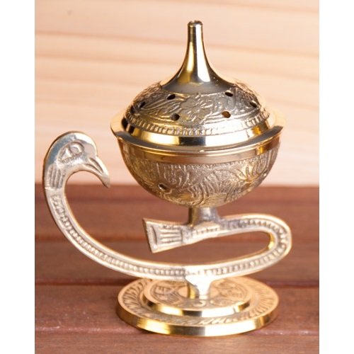 Wierookbrander Zwaan messing