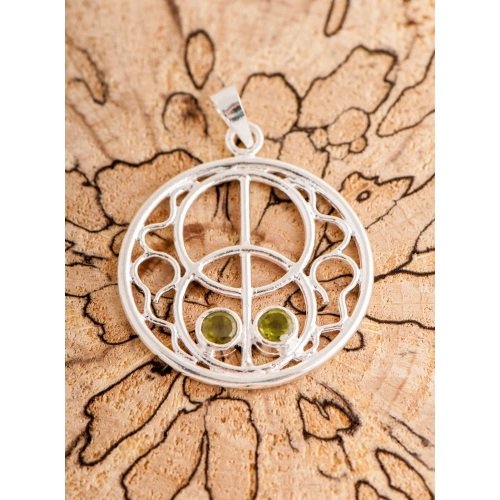 avalon hanger met peridot