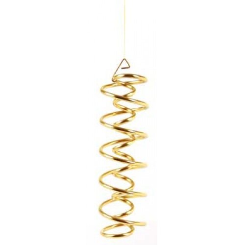 spiraal messing 17cm