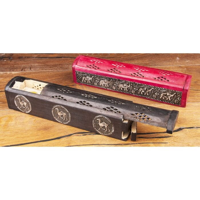 Wierookhouder bewaarbox kameel olifant