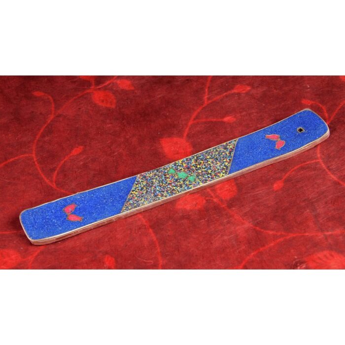 Wierookhouder bootje amritsar blauw