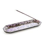 Wierookhouder bootje lavendel