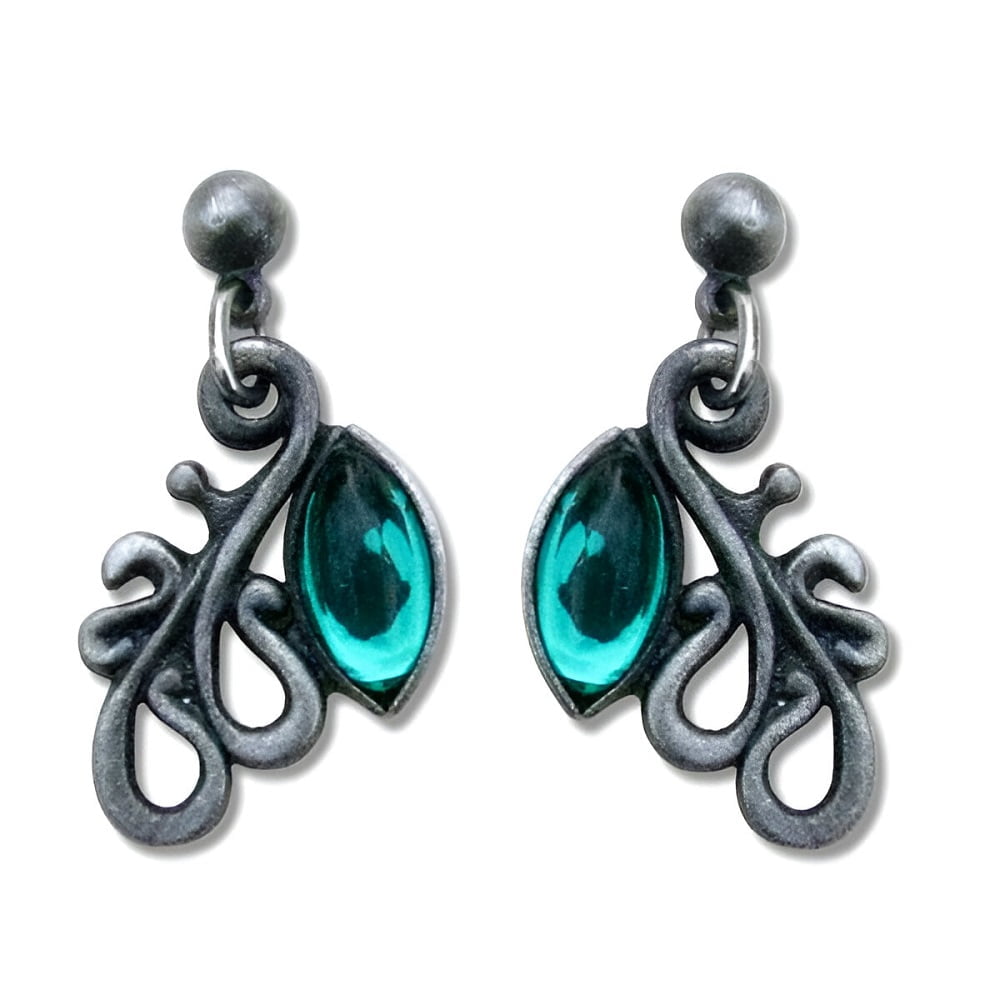 Camile oorbellen groen