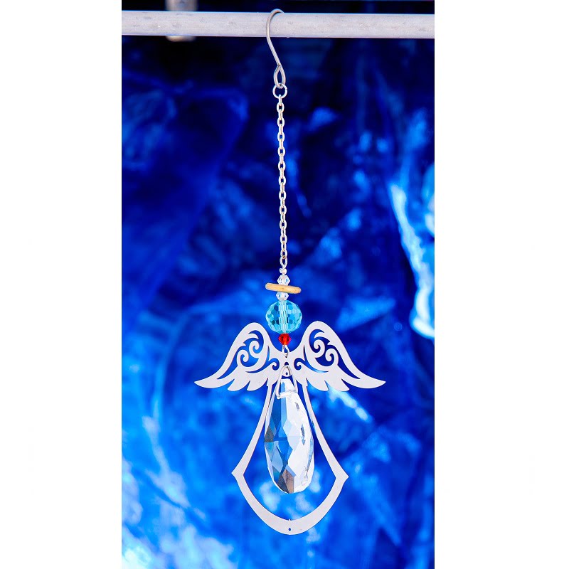 Hemelse kristallen engel