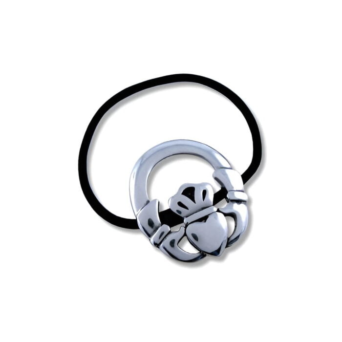 Keltische-haarelastiek-claddagh Keltische-haarelastiek-claddagh