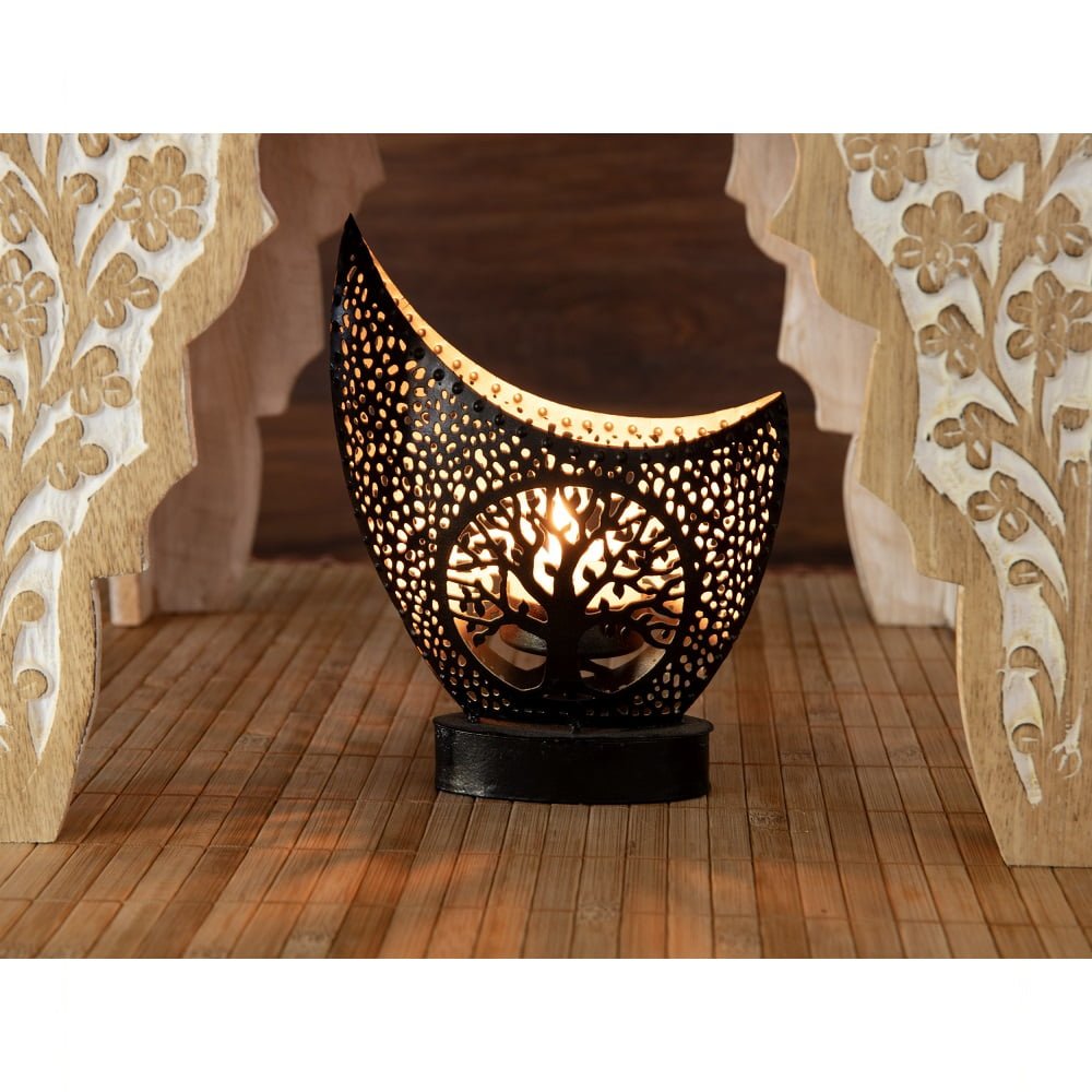 Levensboom theelichthouder