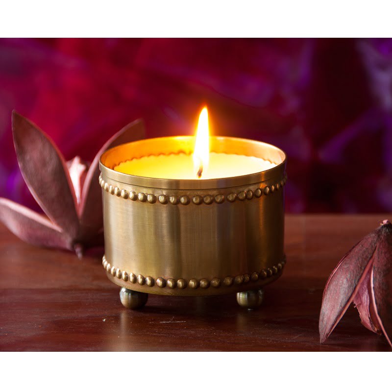 Mia sojakaars in messing wierookbrander