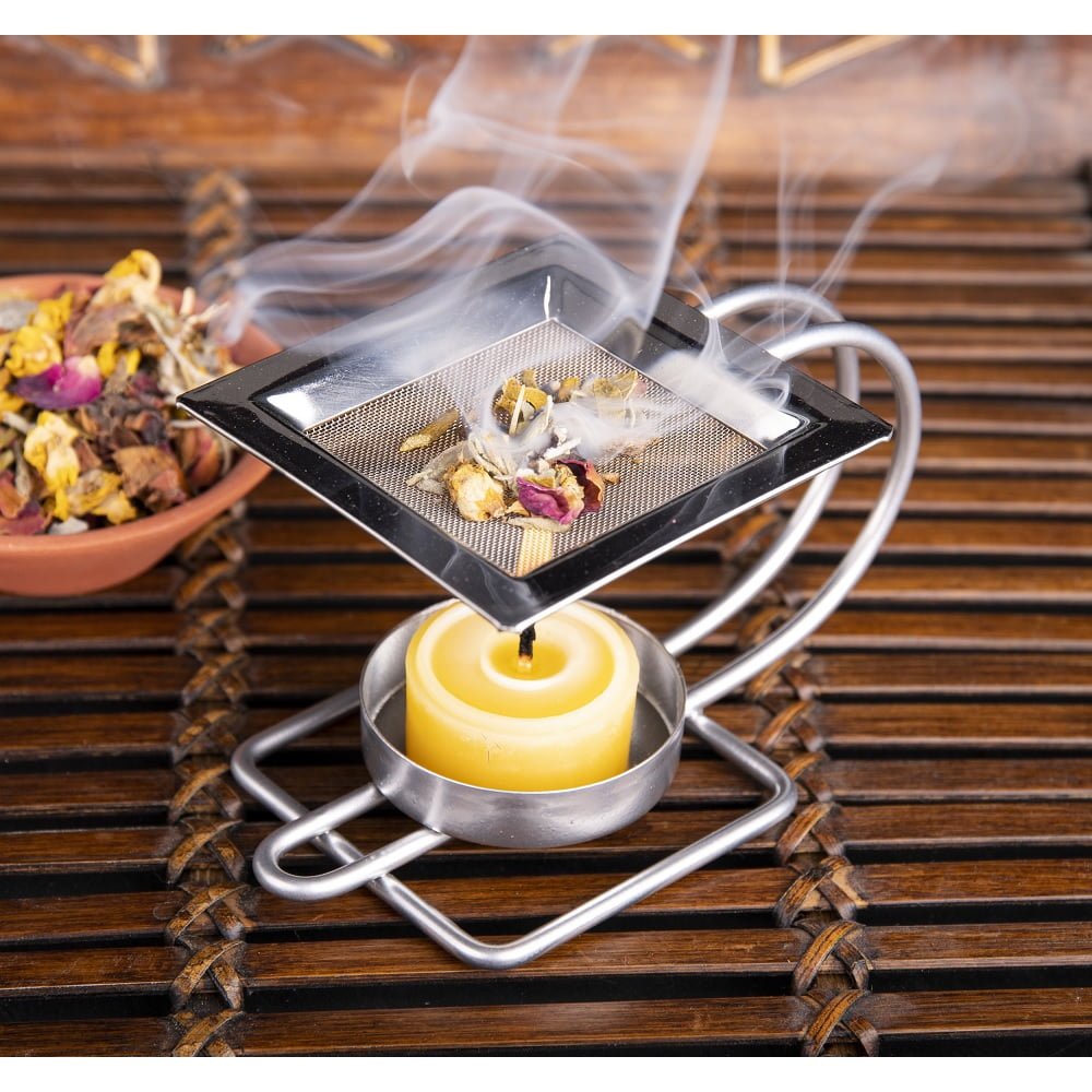 Wierookbrander Kasir zilver